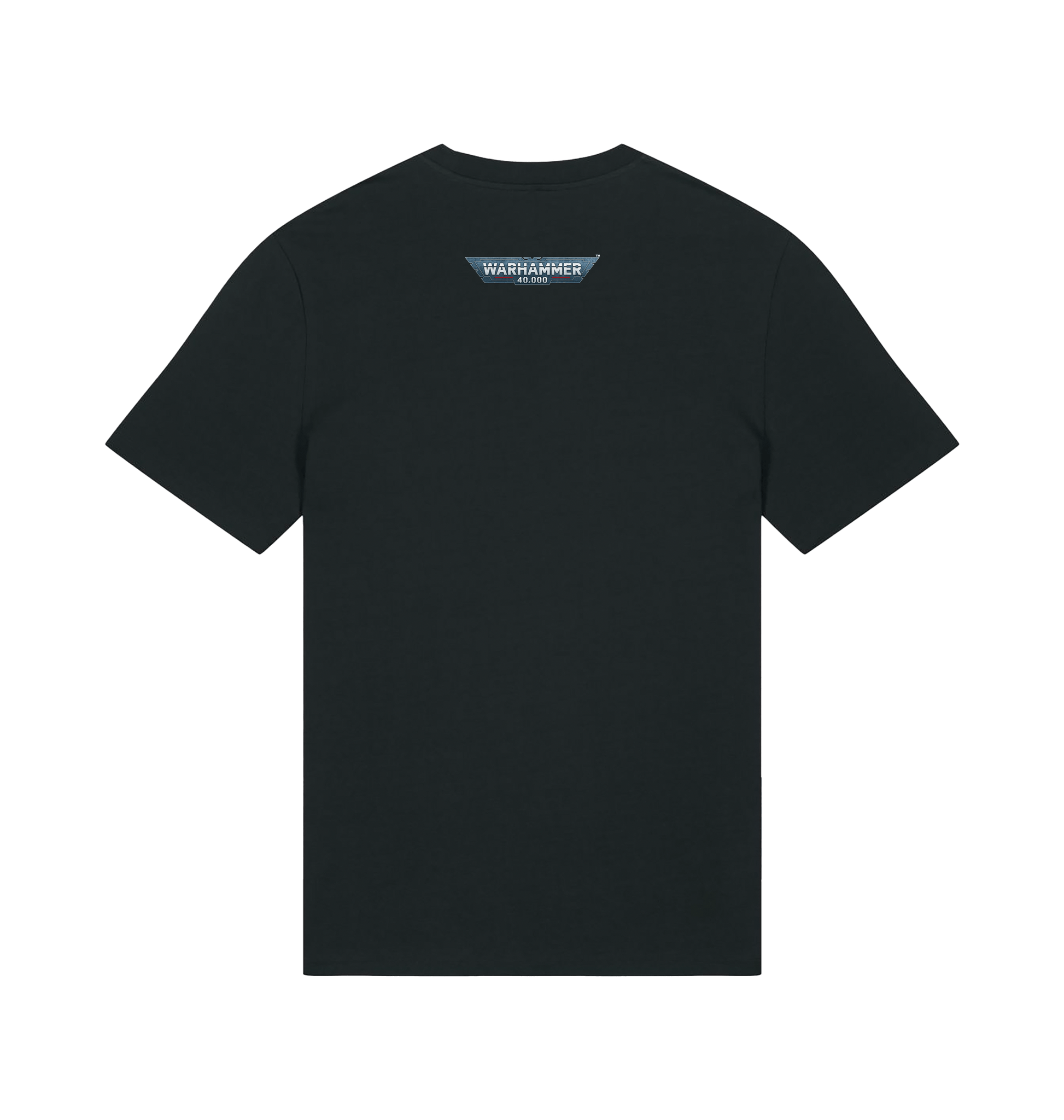 Black Printed T-shirt Back