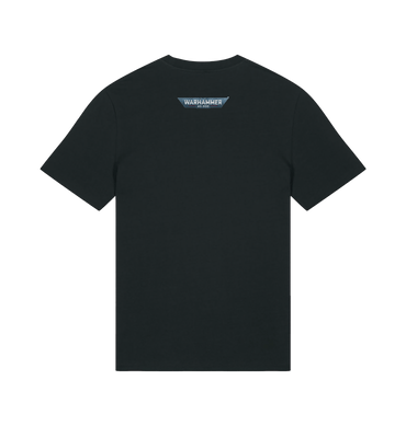 Black Printed T-shirt Back