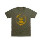 Military Green Imperial Fists Graffiti Insignia T Shirt