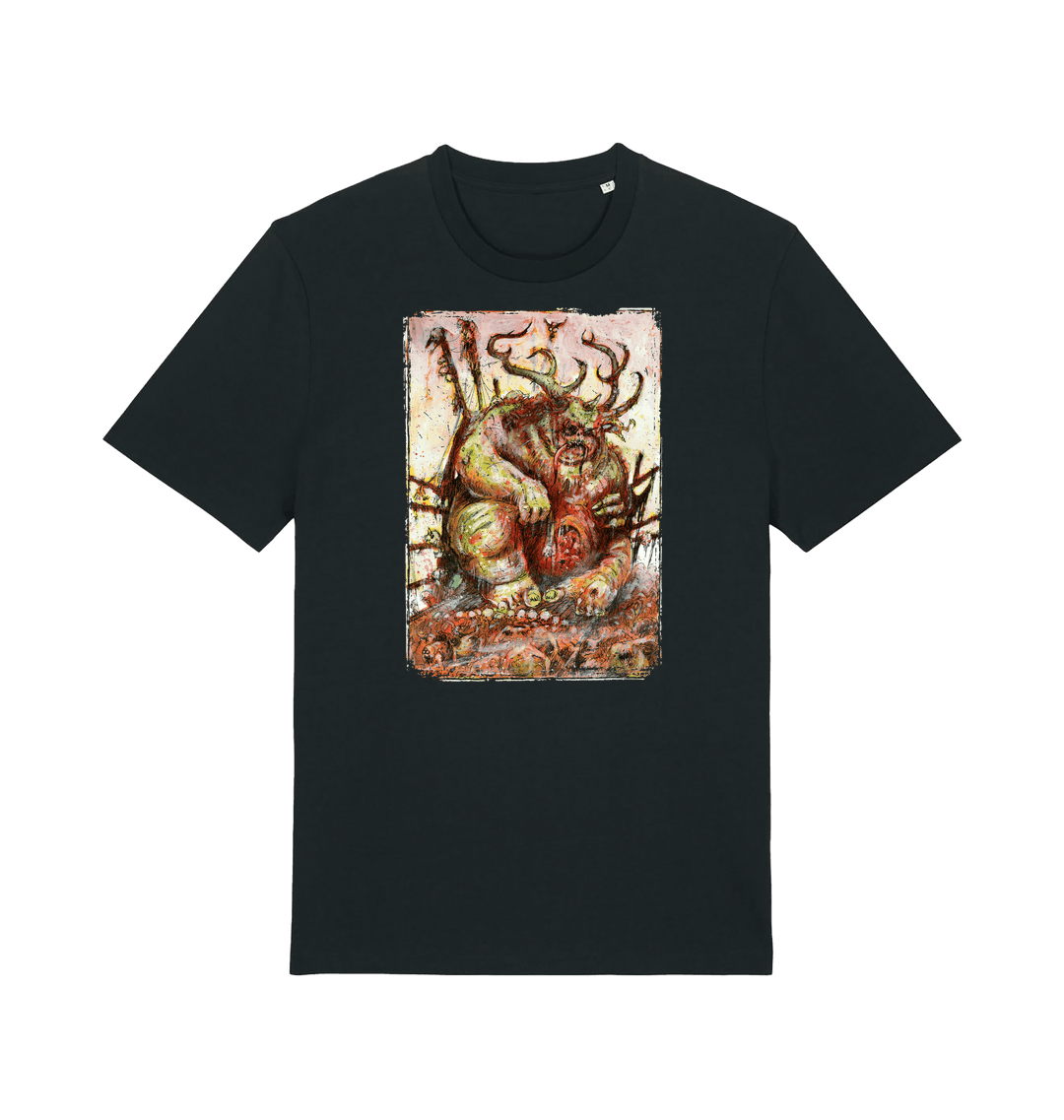 Black Printed T-shirt