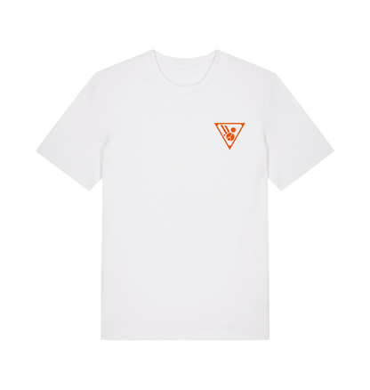White Printed T-shirt Front