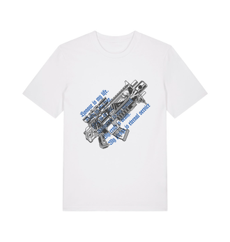 White Premium Space Marine 2 Eternal Service White T Shirt