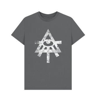 Slate Grey Craftworlds Battleworn Insignia T Shirt