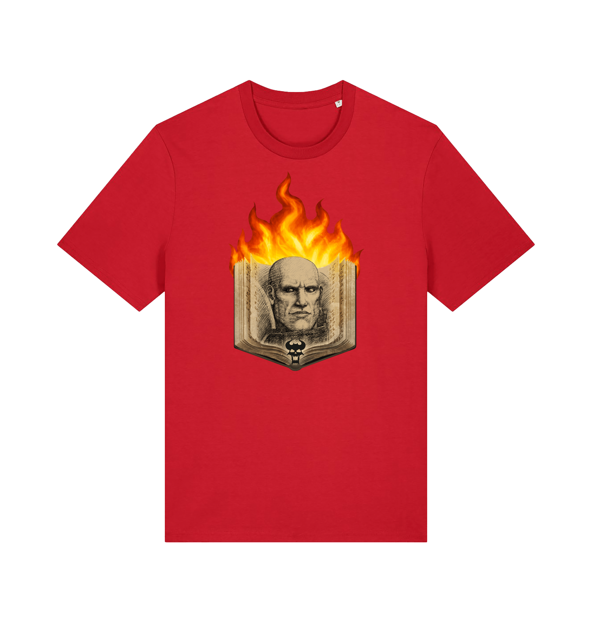 Red Printed T-shirt Front