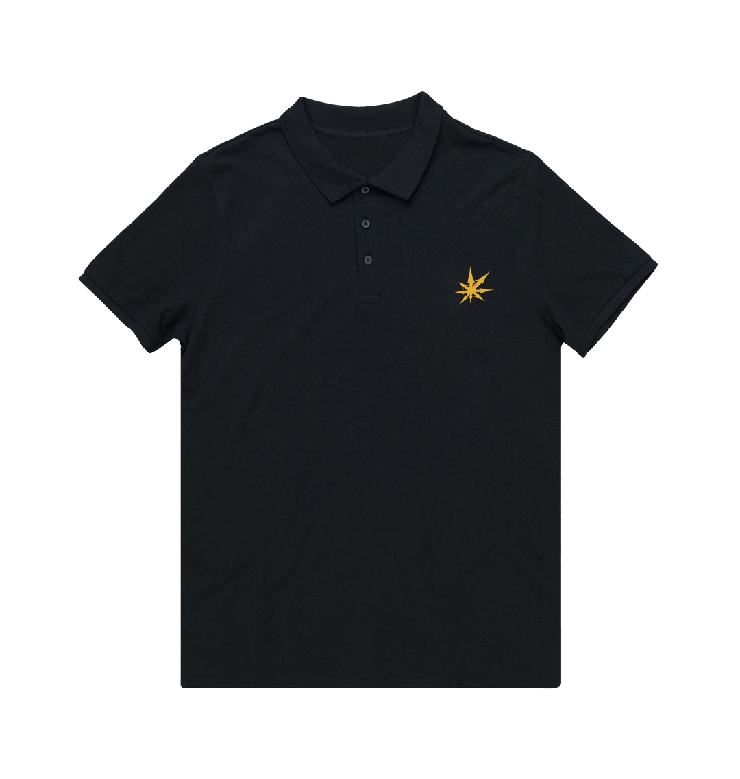 Black Chaos Icon Polo Shirt