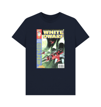 Navy Blue White Dwarf Issue 207 T Shirt