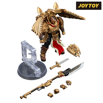 JoyToy Warhammer The Horus Heresy Action Figure - Legio Custodes, Custodian Venatari Squad, Venatari with Venatari Lance (1/18 Scale) Preorder