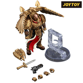 JoyToy Warhammer The Horus Heresy Action Figure - Legio Custodes, Custodian Venatari Squad, Venatari with Kenetic Destroyer 2 (1/18 Scale) Preorder