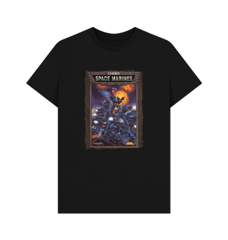 Black Warhammer 40,000 3rd Edition: Codex Space Marines T Shirt