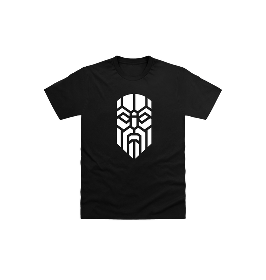 Black Printed Kids T-Shirt