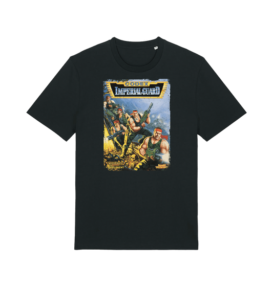 Black Printed T-shirt Front
