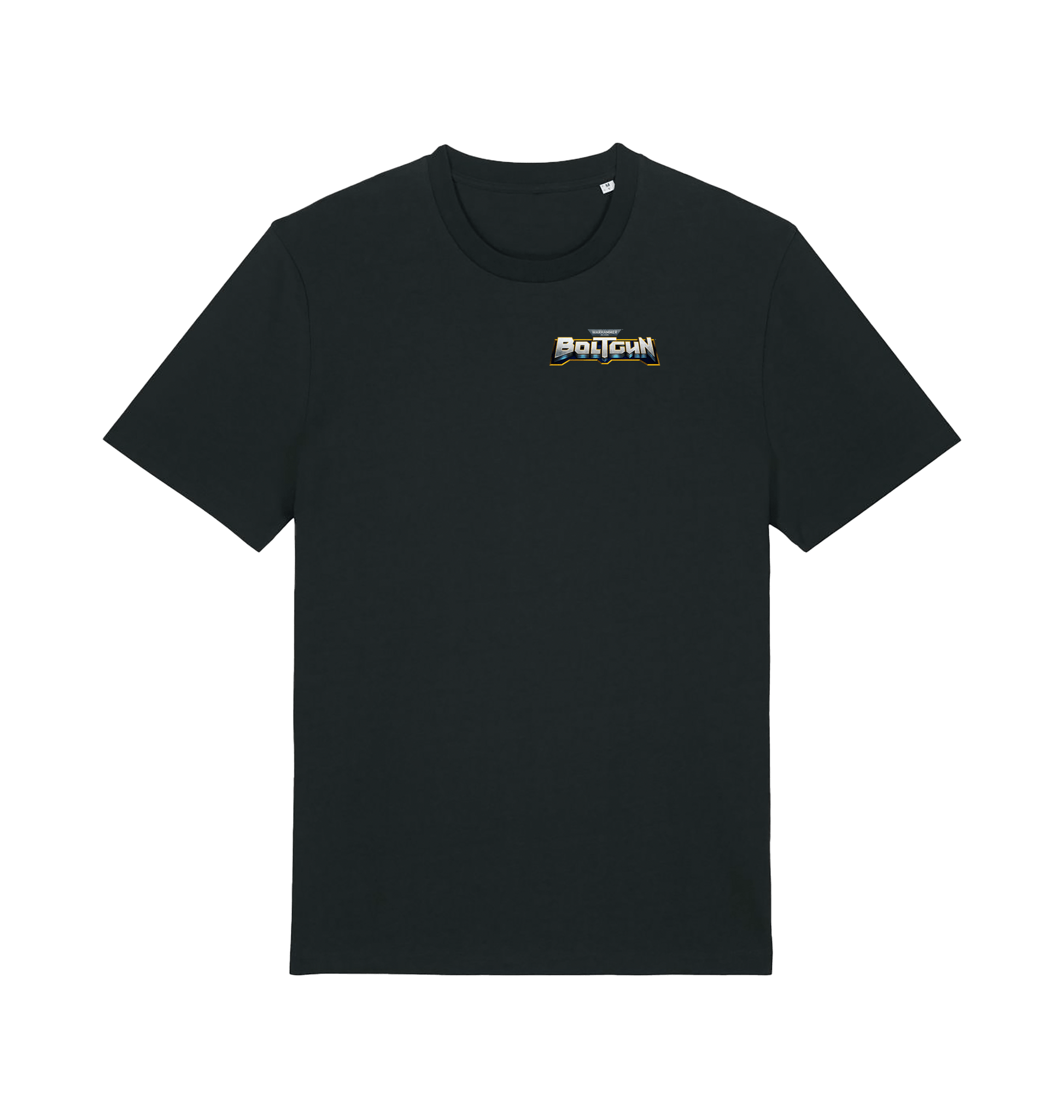 Black Printed T-shirt Front