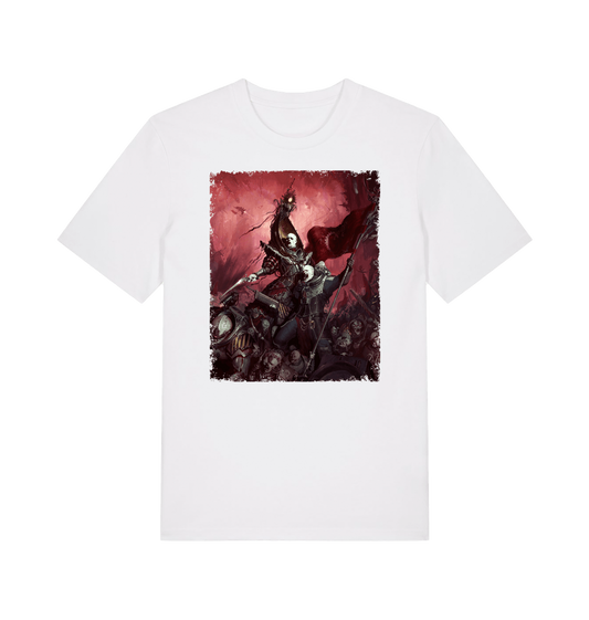 White Printed T-shirt Front