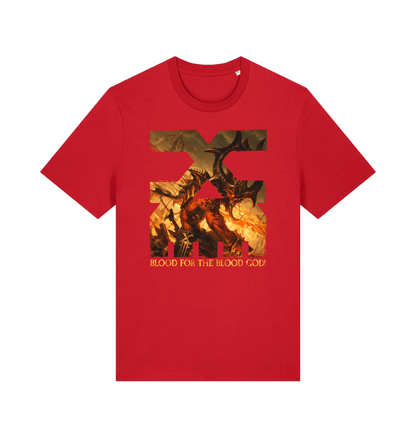 Red Printed T-shirt Front