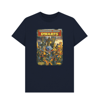 Navy Blue Warhammer Fantasy Battle 4th Edition - Warhammer Armies: Dwarfs T Shirt