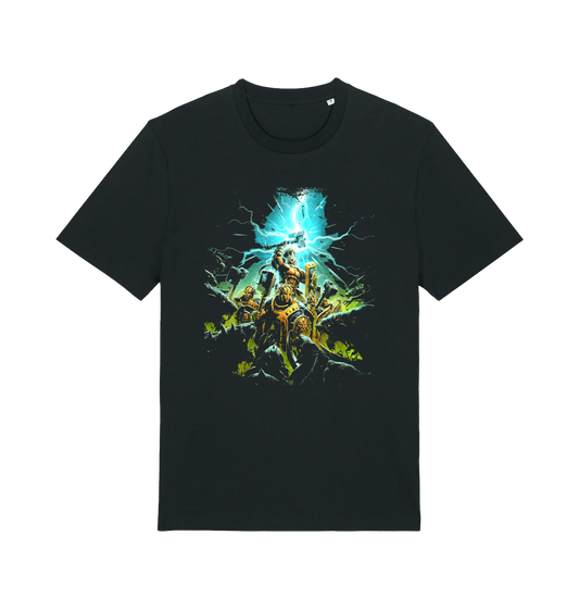 Black Printed T-shirt