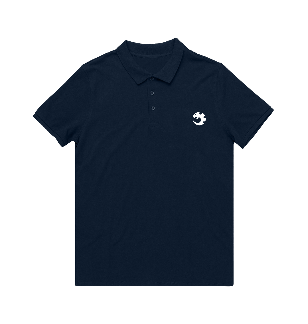 Navy Genestealer Cults Icon Polo Shirt
