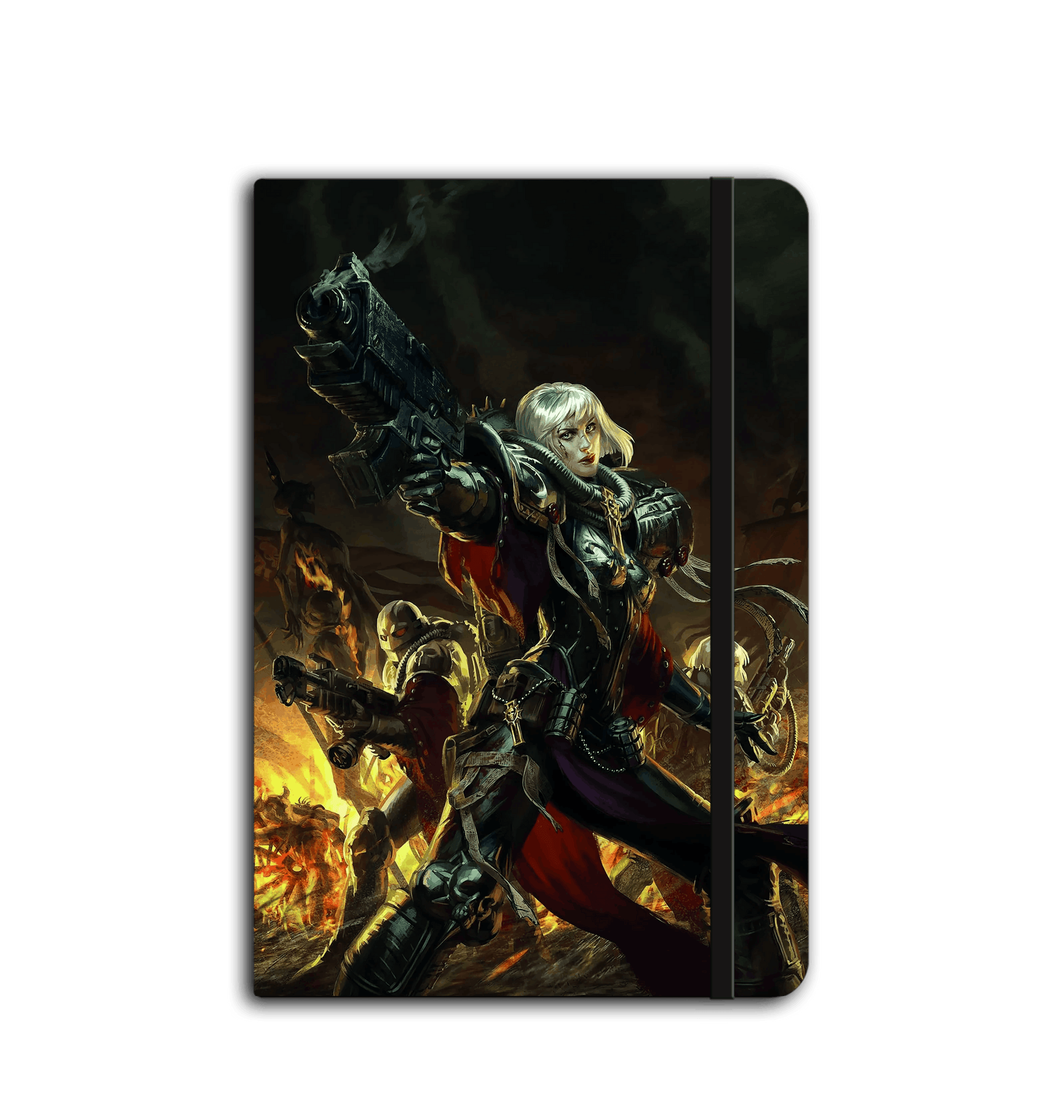 Black Notebook Front