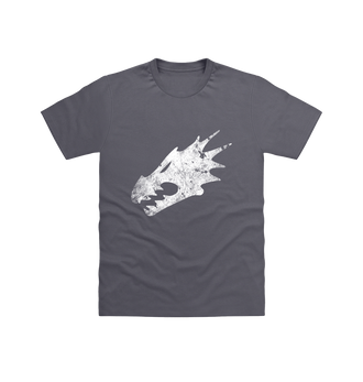 Charcoal Salamanders Battleworn Insignia T Shirt