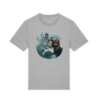 Heather Grey Printed T-shirt