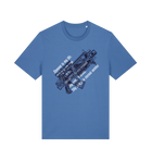 Bright Blue Printed T-shirt