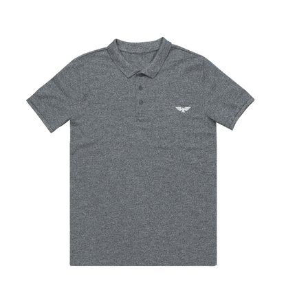Heather Grey Imperium Polo Shirt