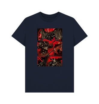 Navy Blue Chaos Space Marines Path To Glory T Shirt