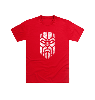 Red Leagues of Votann Battleworn Insignia T Shirt