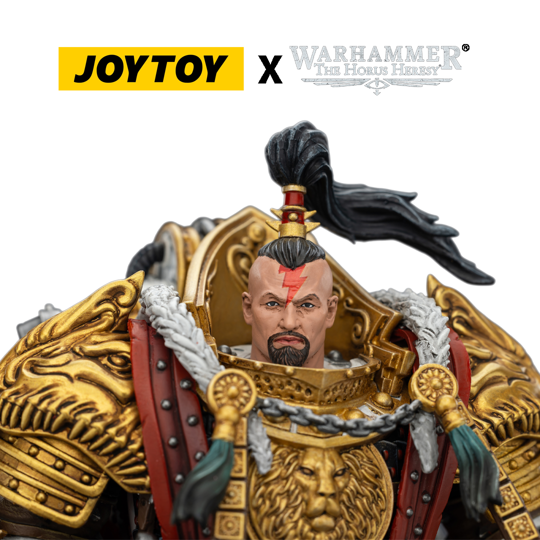 JoyToy Warhammer The Horus Heresy Action Figure - White Scars, Jaghatai Khan, Primarch of the Vth Legion (1/18 Scale) Preorder