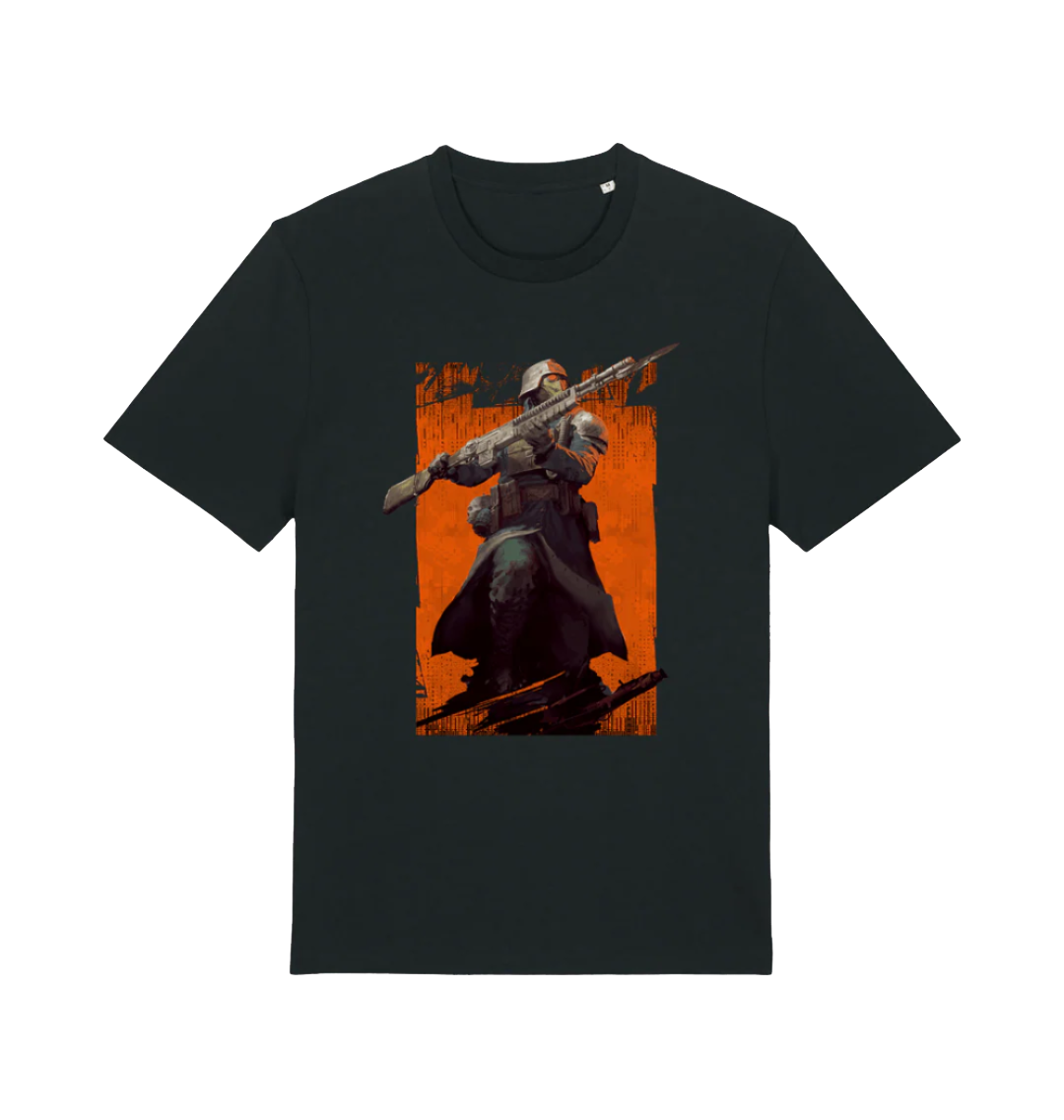 Black Printed T-shirt