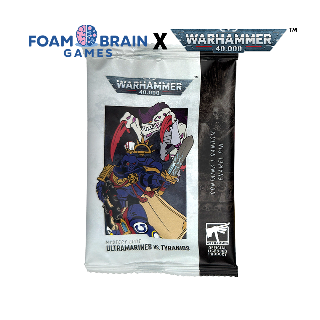Warhammer 40,000 Mystery Loot: Ultramarines vs. Tyranids Enamel Pin USA
