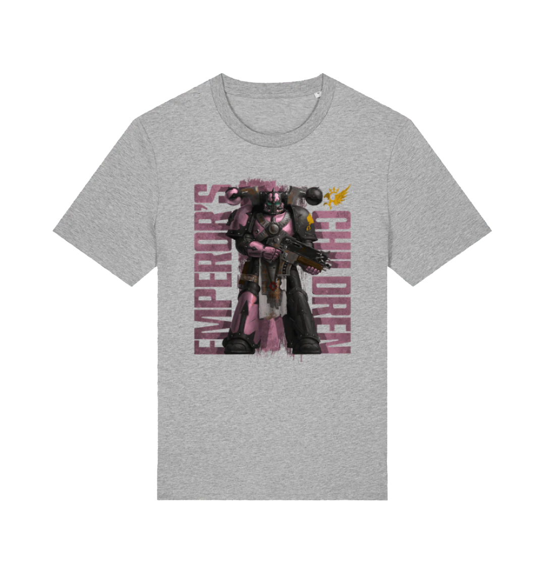 Heather Grey Printed T-shirt