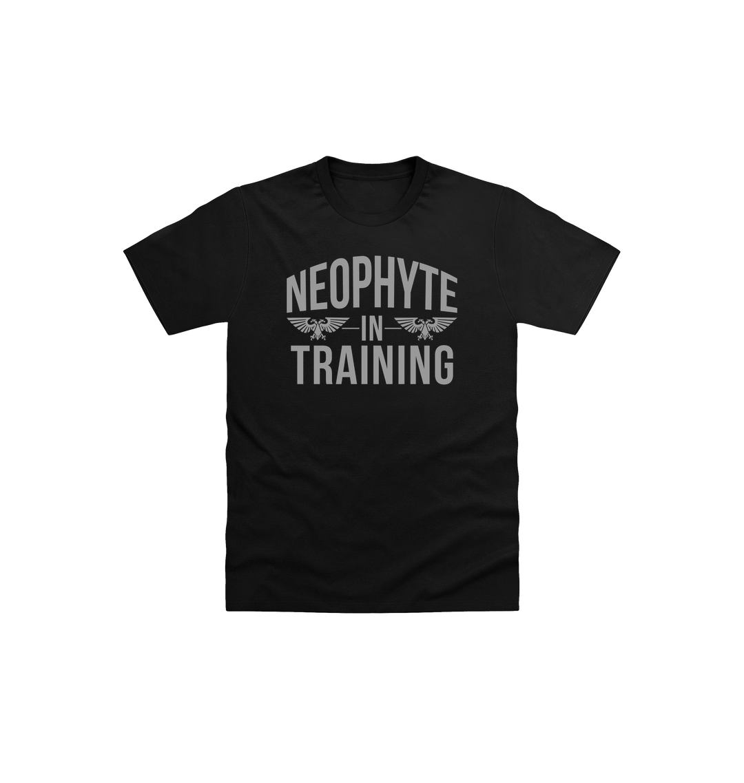 Black Printed Kids T-Shirt
