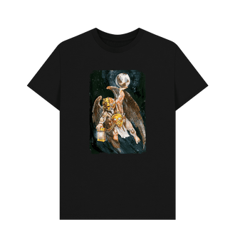 Black GRIMDARK - Cherub Illuminator T Shirt