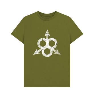 Moss Green Nurgle Battleworn Insignia T Shirt