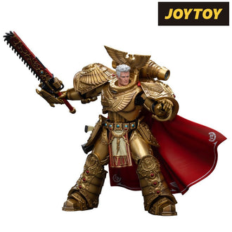 JoyToy Warhammer The Horus Heresy Action Figure - Imperial Fists Rogal Dorn, Primarch of the VIIth Legion, (1/18 Scale).