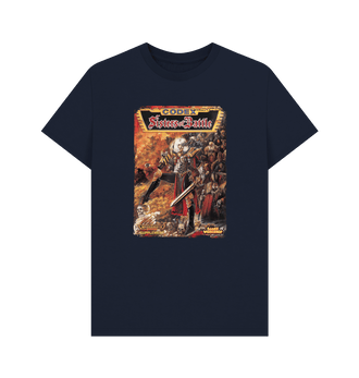 Navy Blue Warhammer 40,000 2nd Edition: Codex Sisters of Battle T Shirt