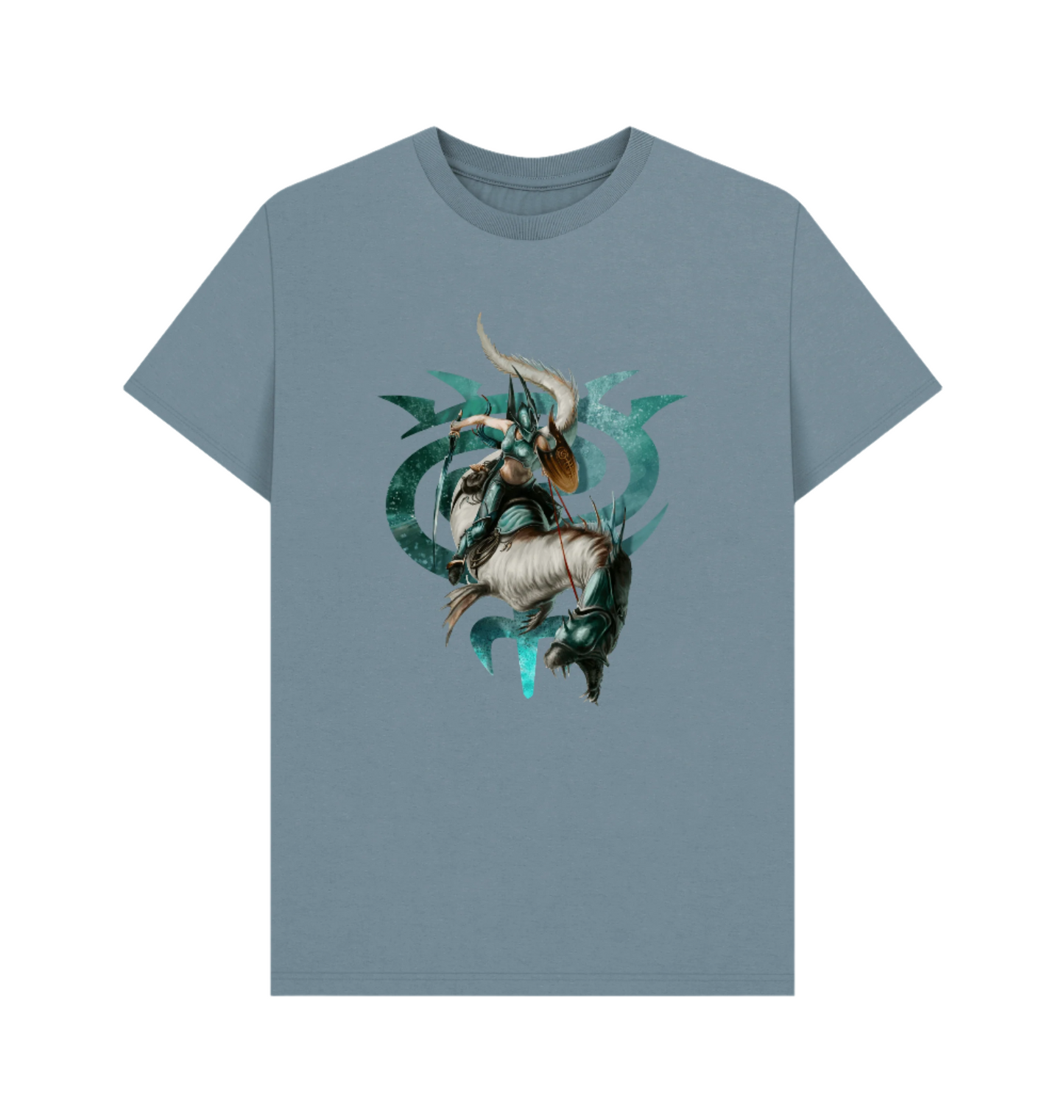 Stone Blue Idoneth Deepkin Akhelian Ishlaen Guard T Shirt