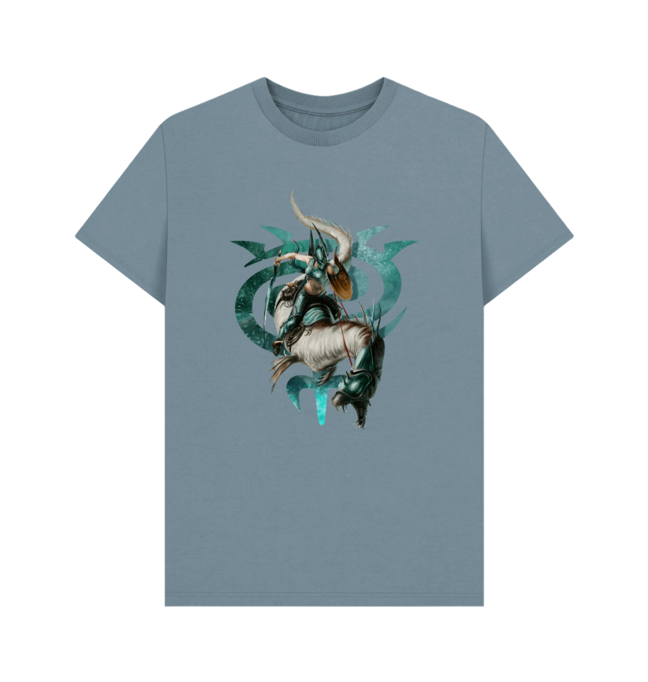 Stone Blue Idoneth Deepkin Akhelian Ishlaen Guard T Shirt