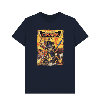 Navy Blue Warhammer 40,000 2nd Edition: Codex Chaos T Shirt