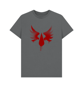 Slate Grey Blood Angels Graffiti Insignia T Shirt