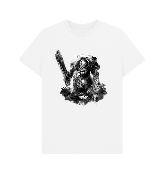 White Warhammer 40,000: Space Marine Titus White T Shirt