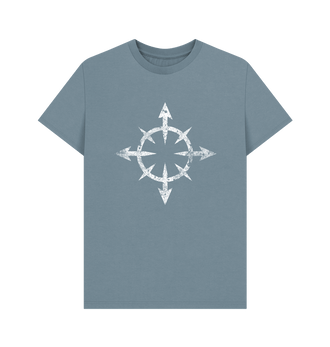 Stone Blue Chaos Daemons Battleworn Insignia T Shirt