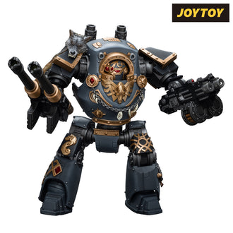 JoyToy Warhammer The Horus Heresy Action Figure - Space Wolves Contemptor Dreadnought with Gravis Bolt Cannon (1/18 Scale) Preorder