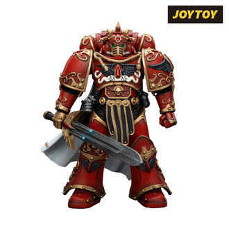 JoyToy Warhammer The Horus Heresy Action Figure - Blood Angels, Legion Praetor with Paragon Blade (1/18 Scale) Preorder