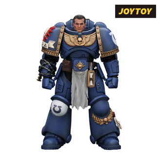 JoyToy Warhammer 40,000: Space Marine 2 Action Figure - Lieutenant Titus (1/18 Scale)