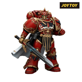 JoyToy Warhammer The Horus Heresy Action Figure - Blood Angels, Legion Praetor with Paragon Blade (1/18 Scale) Preorder