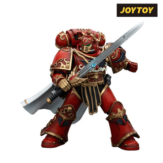 JoyToy Warhammer The Horus Heresy Action Figure - Blood Angels, Legion Praetor with Paragon Blade (1/18 Scale) Preorder