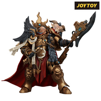 JoyToy Warhammer The Horus Heresy Action Figure - Legio Custodes, Constantin Valdor, Captain-General of the Legio Custodes (1/18 Scale) & Exclusive T Shirt Preorder