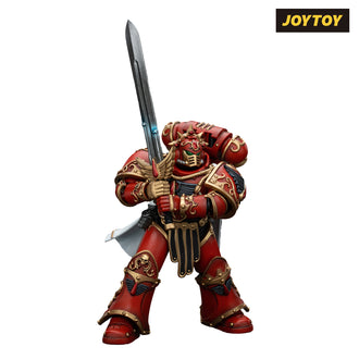 JoyToy Warhammer The Horus Heresy Action Figure - Blood Angels, Legion Praetor with Paragon Blade (1/18 Scale) Preorder